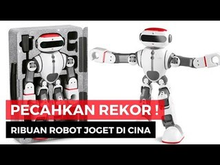 Ribuan Robot Joget Pecahkan Rekor Dunia