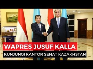 Wapres JK Temui Senat Kazakhstan Selepas KTT OKI