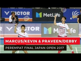 Tải video: Marcus/Kevin Susul Praven/ Debby Masuk Perempat Final Japan Open 2017