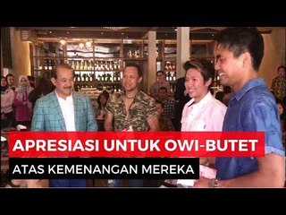 Bonus Tambahan untuk Owi dan Butet dari Pecinta Bulu Tangkis