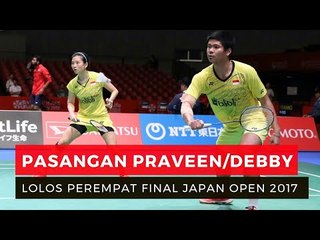 Praveen/Debby Tembus Babak Perempat Final Japan Open 2017