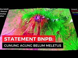 BNPB Sesalkan Banyaknya Hoax Soal Letusan Gunung Agung