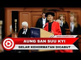 Terkait Rohingya, Kota Oxford Cabut Gelar Kehormatan Aung San Suu Kyi