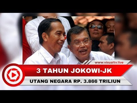 Lebih dari Rp 1.000 Triliun Utang Negara Meningkat dalam Tiga Tahun, untuk Apa?