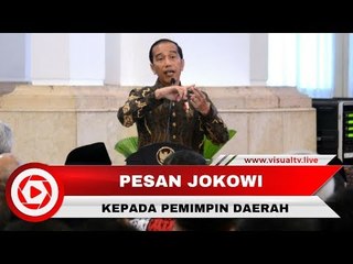 Jokowi Mengimbau Kepala Daerah untuk Tinggalkan Pola Lama APBD