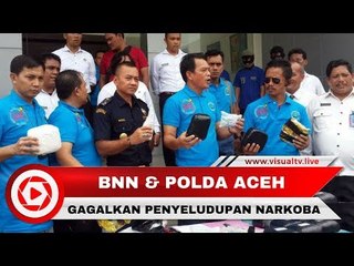 BNN Gagalkan Penyelundupan Narkoba Jaringan Internasional di Aceh