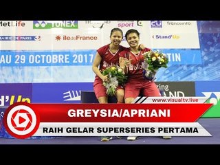Greysia Polii/Apriani Rahayu Juara French Open 2017