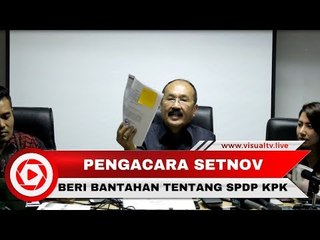 Bantahan Pengacara Setnov tentang Surat Penyidikan KPK