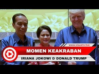 Melihat Keakraban Jokowi, Iriana, dan Trump di Gala Dinner APEC Vietnam