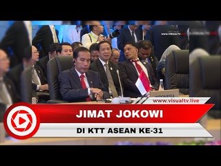 Ternyata Ini Jimat Jokowi Saat Hadiri KTT ASEAN 2017