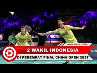 Kalahkan Taiwan, Marcus-Kevin Persembahkan Tiket Perempat Final Pertama di China Open 2017