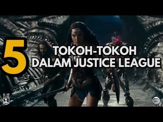 Karakter-karakter Penting FIlm Justice League