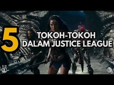 Karakter-karakter Penting FIlm Justice League
