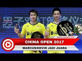 Marcus/Kevin Pertahankan Gelar pada China Open 2017