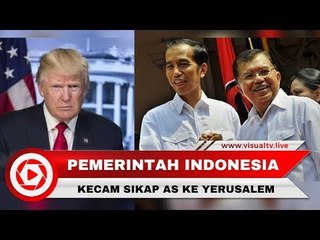 Pemerintah Indonesia Mengecam Sikap Amerika Serikat atas Yerusalem