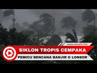 Siklon Tropis Cempaka, Pemicu Bencana Banjir Longsor di Yogyakarta dan Pacitan
