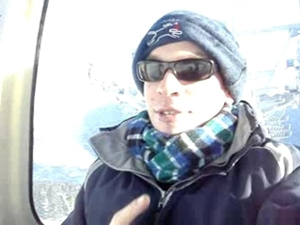 2eme jour de ski live courchevel avec DISCONICO