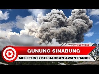 Gunung Sinabung Kembali Meletus, Level Awas