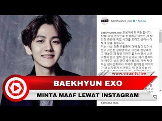 Baekhyun 'EXO' Minta Maaf karena Singgung soal Depresi