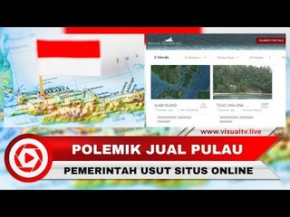 Dua Pulau Indonesia Dijual Secara Online di Website Penjualan Pulau