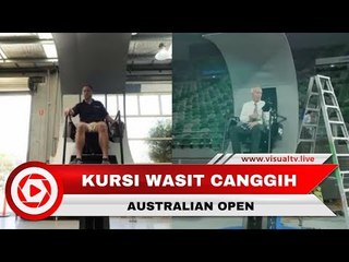Canggihnya Kursi Wasit Australian Open, Bisa Naik Turun Otomatis