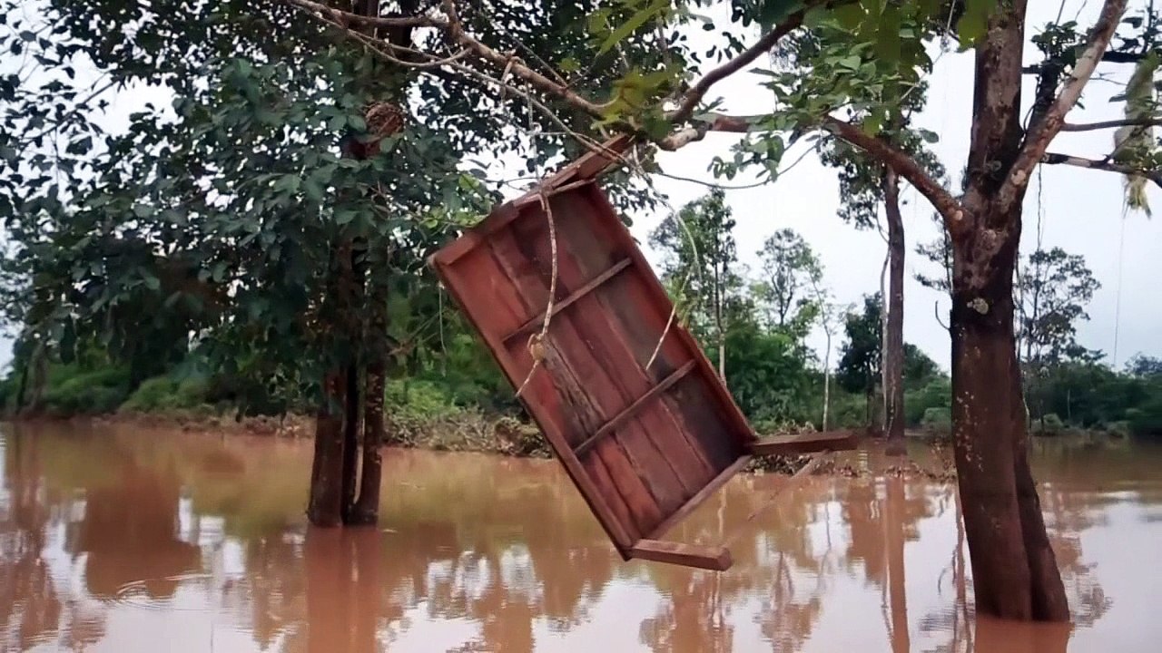 Entire villages left abandoned after Laos dam collapse