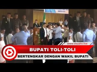Ngamuk Saat Pelantikan, Bupati Tolitoli Laporkan Wakilnya ke Polisi