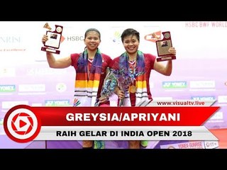 Ganda Putri Greysia/Apriyani Juara India Open 2018