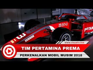 Tim Pertamina Prema Perkenalkan Livery Mobil Musim 2018