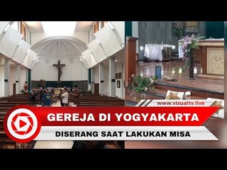 Pastor di Gereja St Lidwina  Diserang ketika Misa, Pelaku Ditembak Polisi