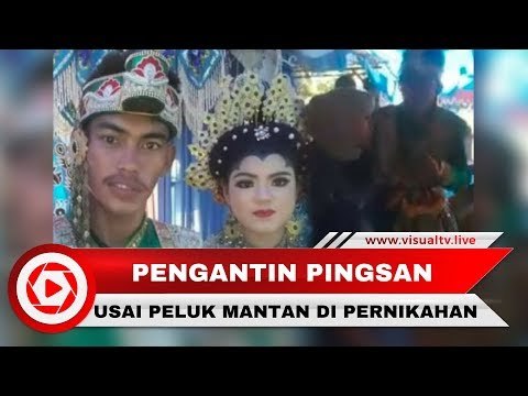Viral! Pengantin Pria Pingsan Usai Peluk Mantan yang Menyanyi di Pernikahan