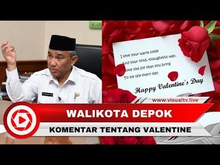 Wali Kota Depok Sebut Perayaan Valentine Sarat Penyimpangan Seksual