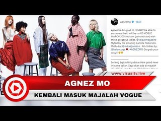 Tampil Menawan, Agnez Mo Masuk Majalah Vogue Amerika