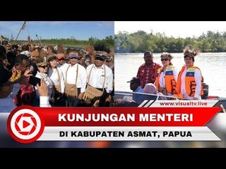 Kunjungan 4 Menteri ke Asmat, Monitoring dan Evaluasi KLB Campak