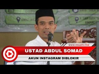 Akun Instagram Ustaz Abdul Somad Diblokir, Ridwan Kamil Protes