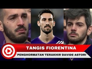 Penghormatan Terakhir Davide Astori Diiringi Isak Tangis Pemain Fiorentina
