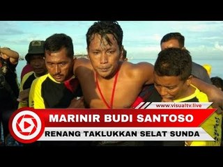 Putra Wonosobo Renang 9 Jam Taklukkan Selat Sunda, Dapat Hadiah Mobil