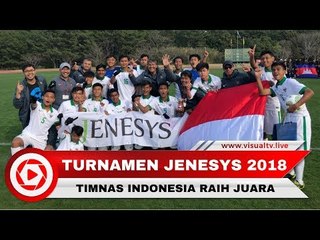 Sepak Bola Indonesia Juara Turnamen Jenesys di Jepang