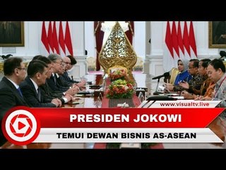 Pertemuan Jokowi dengan Dewan Bisnis AS-ASEAN, Bahas Investasi dan Pajak