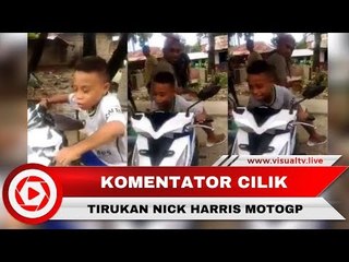 Komentator MotoGP Cilik Asal NTT Viral di Media Sosial