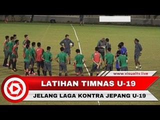 Jelang Indonesia U-19 Vs Jepang U-19, Egy dkk Latihan di Kompleks GBK