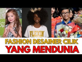 Dulu Dibully, Kini Jadi Desainer Cilik Mendunia