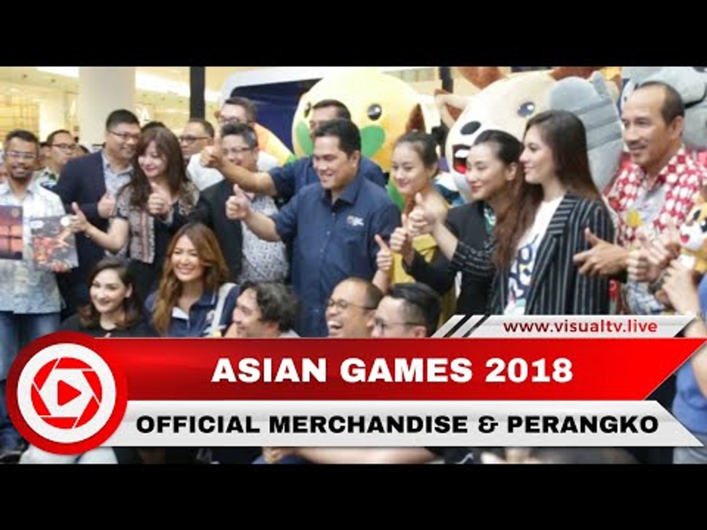 Merchandise Asian Games 2018, Mulai dari Apparel hingga Mobile Games