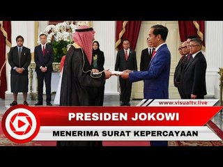 Presiden Jokowi Terima Surat Kepercayaan Sebelas Duta Besar Negara Sahabat