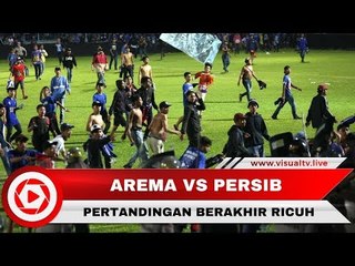 Pertandingan Arema Vs Persib Ricuh, Mario Gomez Terluka