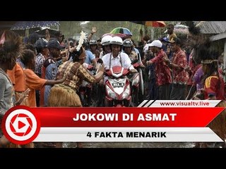 Kisah Jokowi ke Asmat, Gendong Jokowi Balita hingga Boncengan Motor Mesra