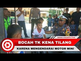 Kabar Bocah TK Kena Tilang Polisi, Kini Bergabung dengan Pembalap Cilik