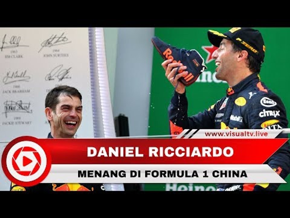 Highlight GP China F1, Daniel Riccardo Menang Verstappen Tabrak Vettel