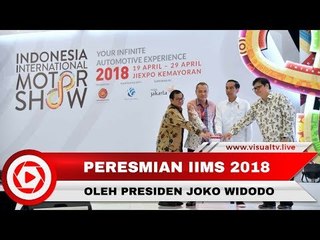 Descargar video: Presiden Joko Widodo Meresmikan Indonesia International Motor Show 2018