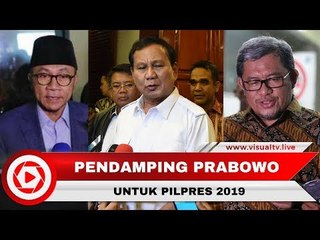 Zulkifli Hasan dan Aher, Siapa yang Menjadi Pasangan Prabowo di Pilpres 2019?